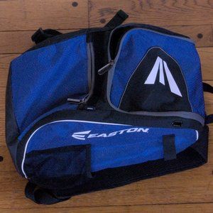 Blue and Black Easton Bat Pack Youth Baseball Bag